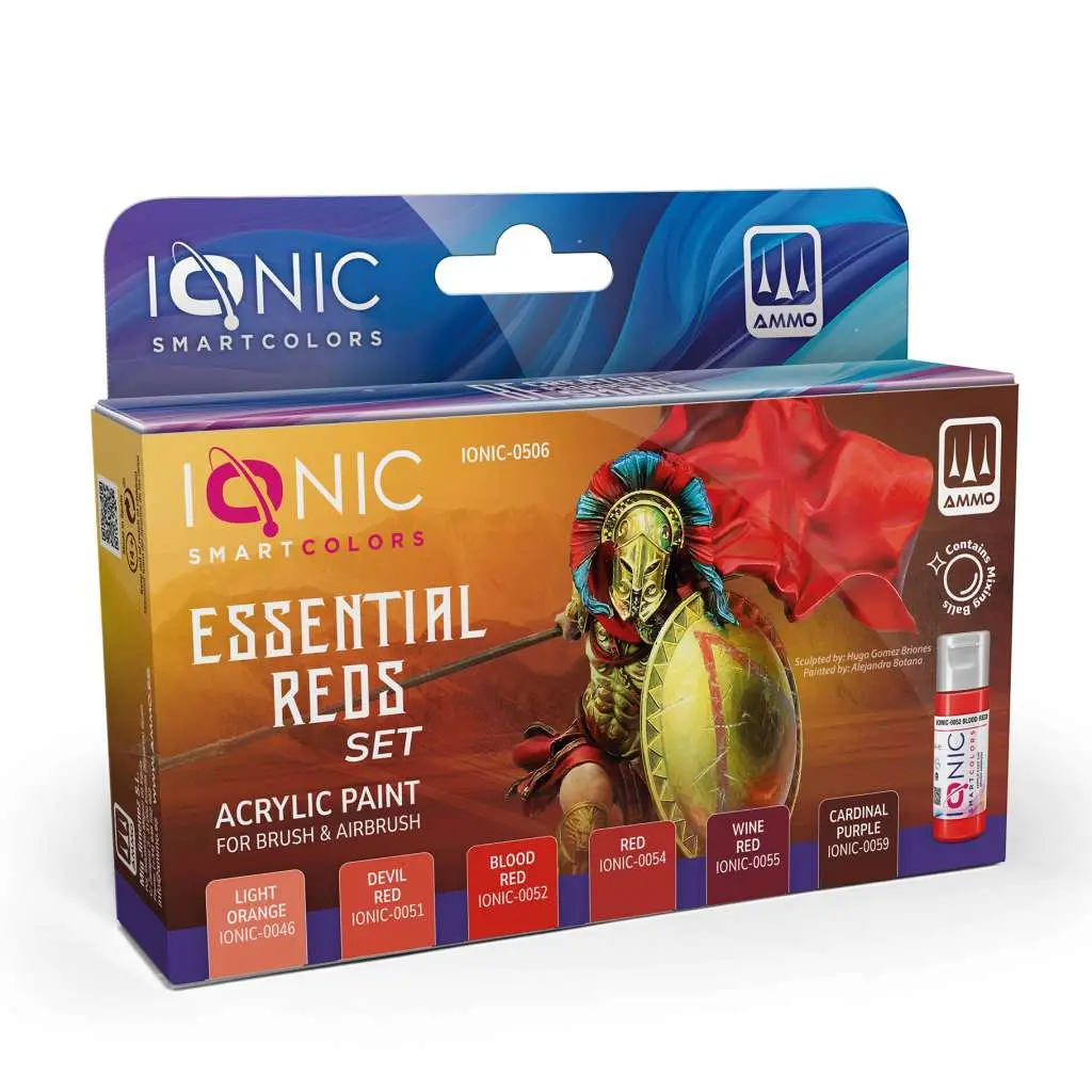Ionic Essential Reds Paint Set - Figurine